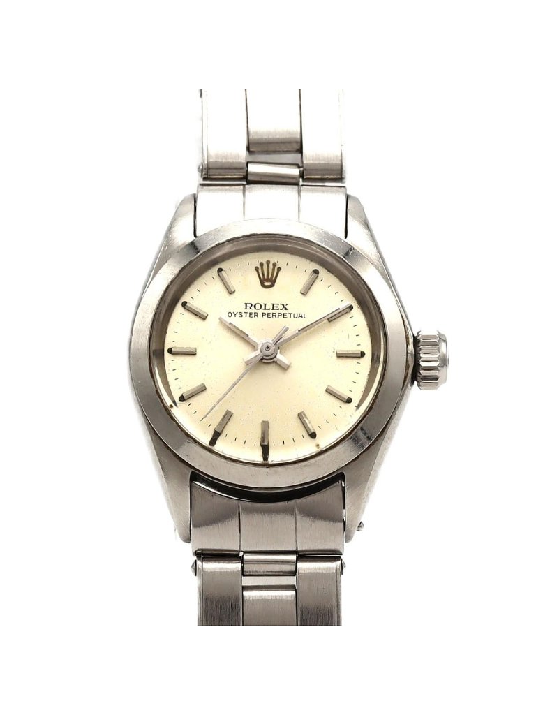 Rolex Oyster Perpetual Ss Automatic Winding Watch